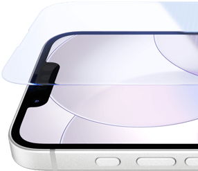 iPhone 17e, front exterior with Ceramic Shield 2, side exterior, white colour, buttons: Action, volume