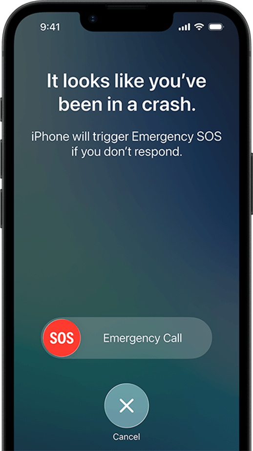 Messages via satellite feature in use
